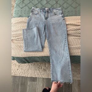 Kensie Light Blue Straight Leg Jeans